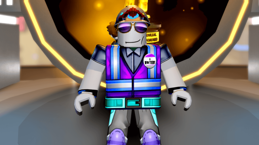 All Free Items From The Roblox Bloxy Awards 2021 Pro Game Guides - roblox woman avatar clothes laughing face