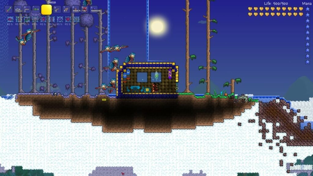 terraria switch all items server