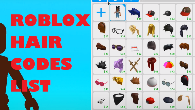 Wavy Black Voluminous Hair - Roblox