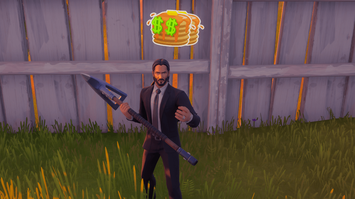 John Wick expressing his love for Pancake money.