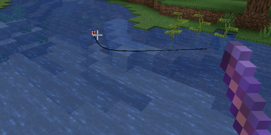  Pêche dans Minecraft.