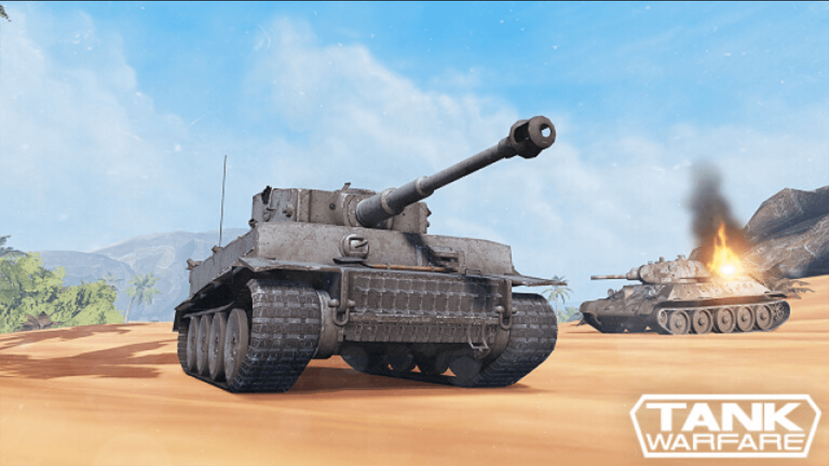 Tank Warfare Roblox Game.