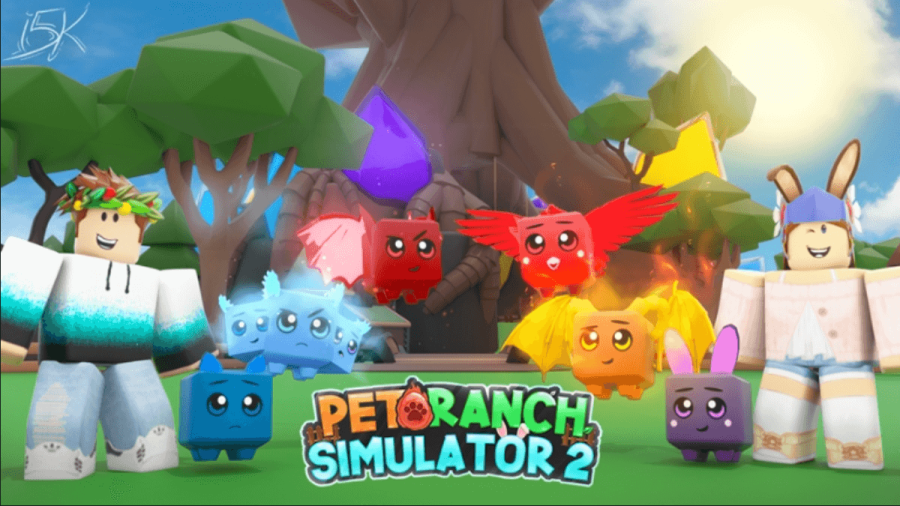 The Roblox game Pet Simulator 2.