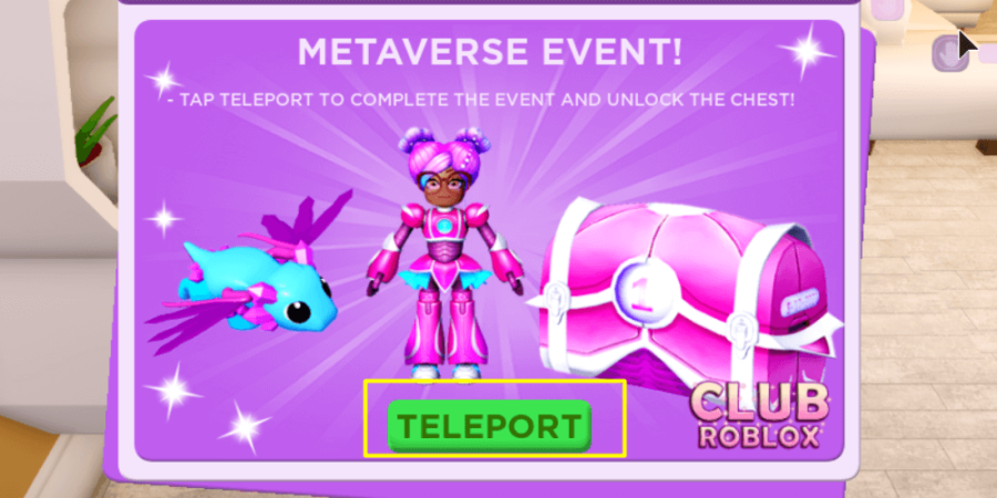 How To Get Sparks Kilowatt S Secret Package In Club Roblox Roblox Metaverse Champions Pro Game Guides - how to teleport people into other roblox games