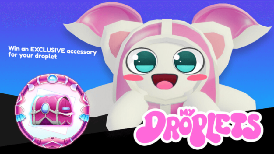 Droplets promo metaverse.