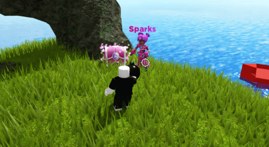 Talking to Sparks in pilfering pirates.