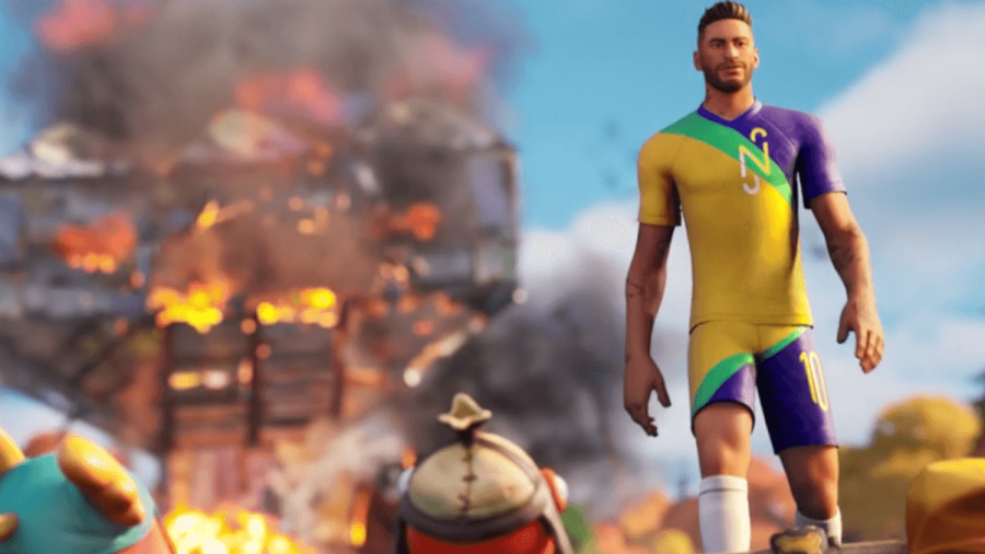 Neymar Jr in Fortnite.