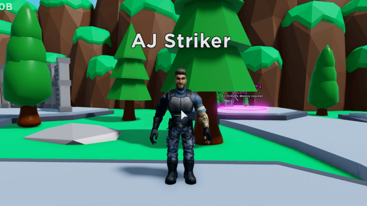 AJ Striker in Clicker REalms.