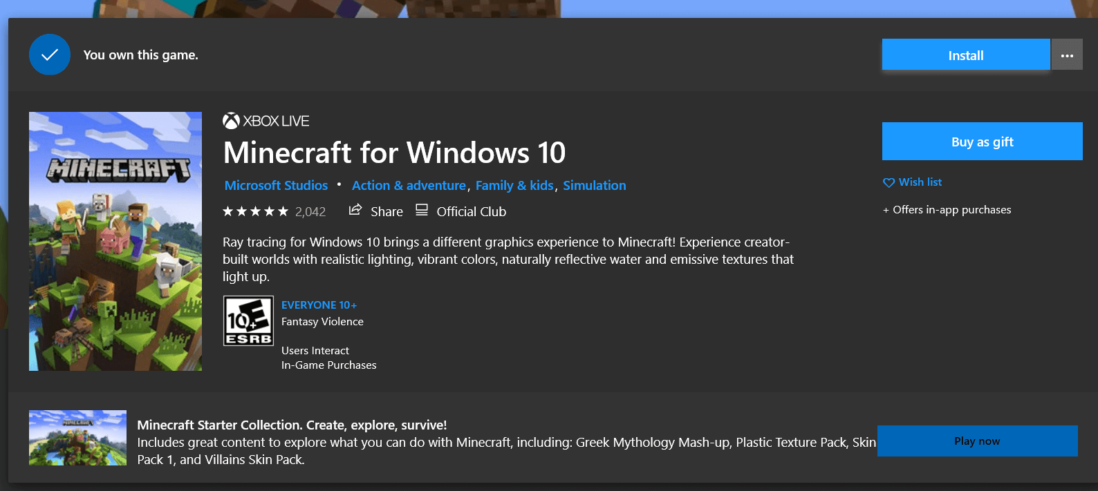 minecraft bedrock edition pc free download 1.18 windows 10