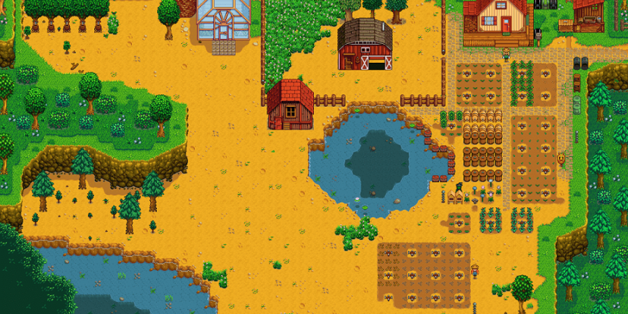 Wilderness Farm in Stardew Valley