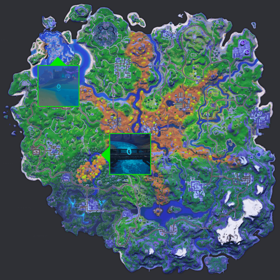 Time Trial Locations in Fortnite C2S6W6