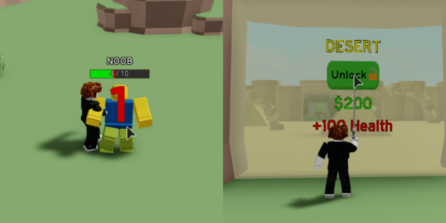 The first two tasks for the metaverse event in MElee Simulator.