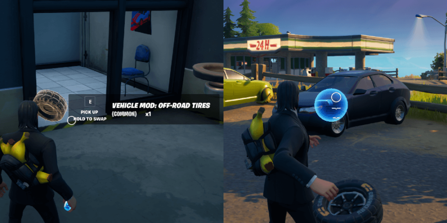 fortnite mod a vehicle