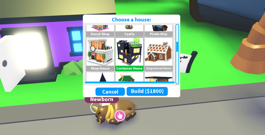 Roblox Adopt Me Container Home