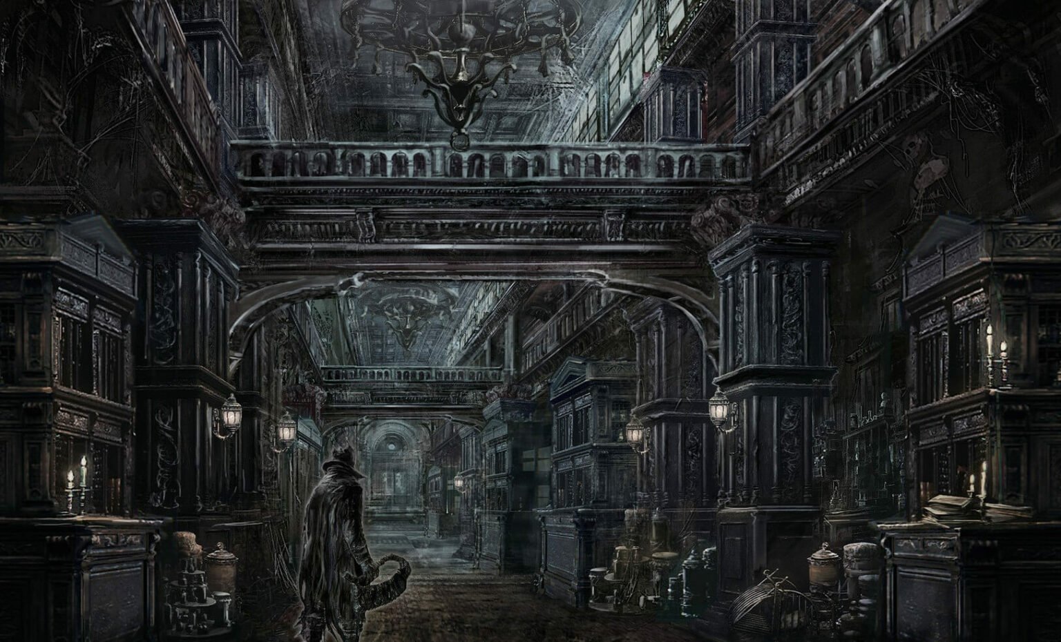 How To Level Up Quickly In Bloodborne Pro Game Guides   Lecture Building Concept Art 1 1 1536x930 