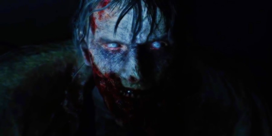Screenshot of Resident Evil 2 trailer