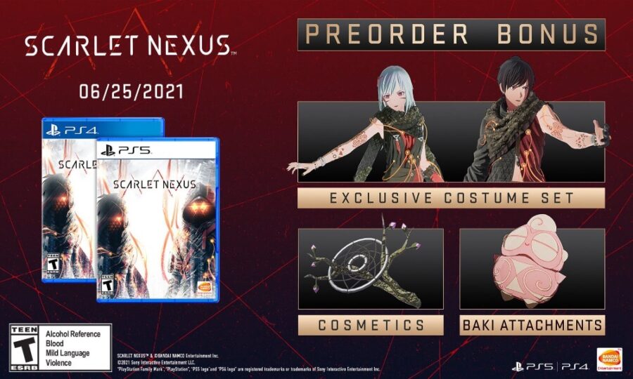 Scarlet Nexus Pre Order Bonus Special Editions Pro Game Guides