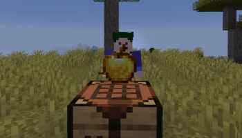 A Minecraft Enchanted Golden Apple.