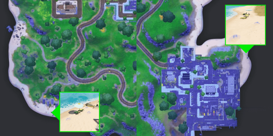 Sandcastles to build in fortnite.