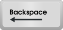 Backspace key on keyboard.