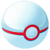A Premier Ball in Pokémon Go.