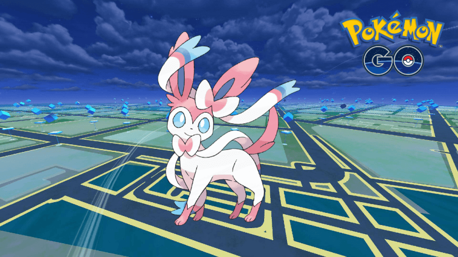 Sylveon in Pokemon Go.