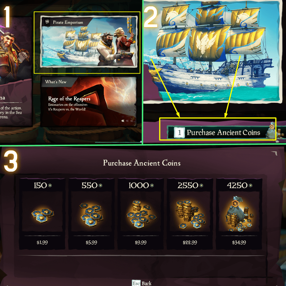 How to get Ancient Coins in Sea of Thieves Pro Game Guides