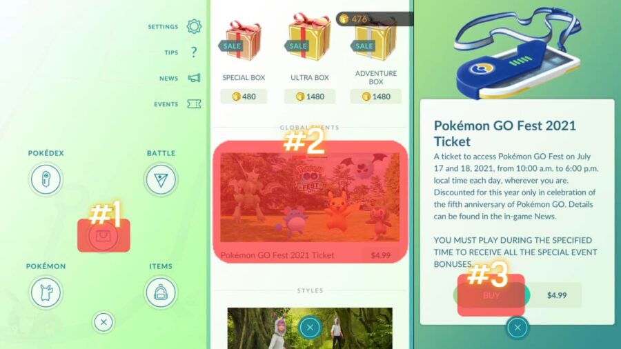 How To Buy A Ticket For Pokemon Go Fest 2021 Games Predator