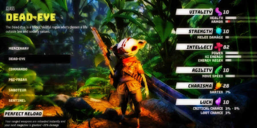 Скриншот игрового процесса биомутанта