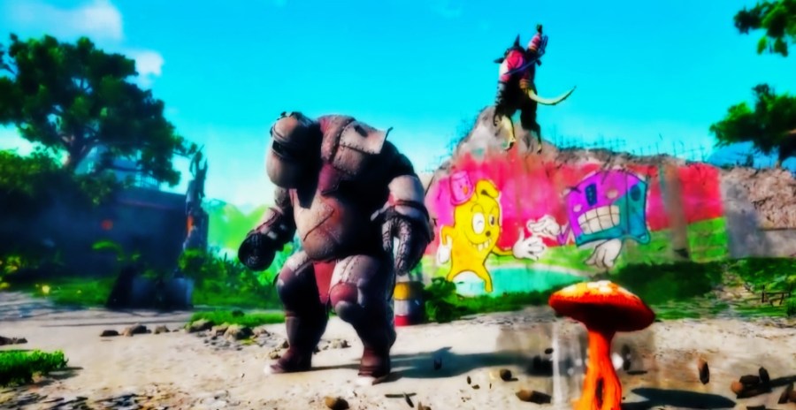 Screenshot of Biomutant gameplay trailer
