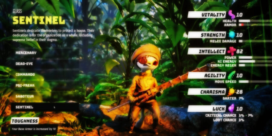 скриншот игрового процесса биомутанта