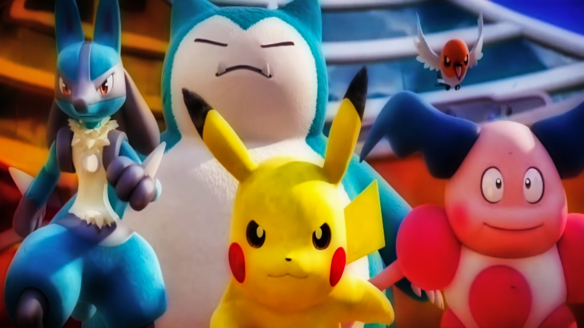Screenshot of Pokemon Unite trailer