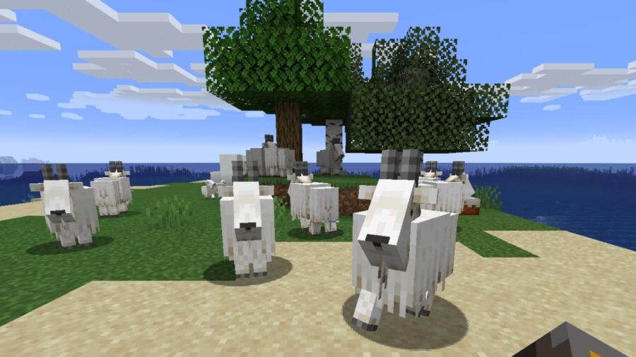 How To Get A Goat Horn In Minecraft Pro Game Guides