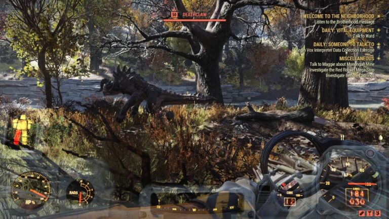 Fallout 76 Approach A Deathclaw And Make Friends Fallout 76 Deathclaw locations - where to find them? - Pro Game Guides