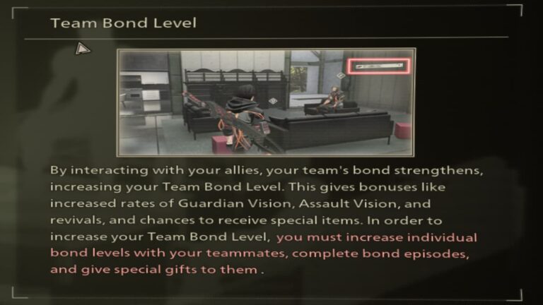 scarlet nexus team bond level scarlet nexus team bond level