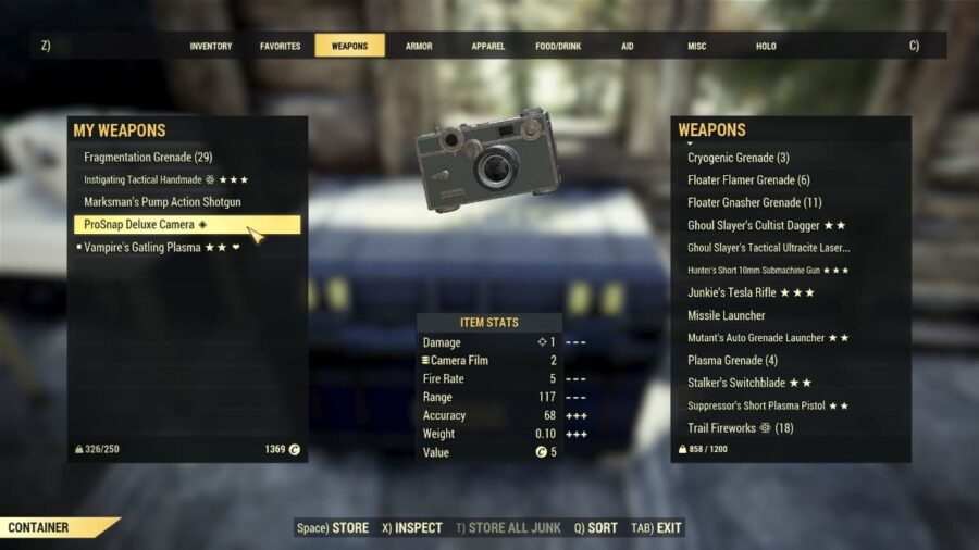 Fallout 76 Camera Locations How To Get A Camera Pro Game Guides