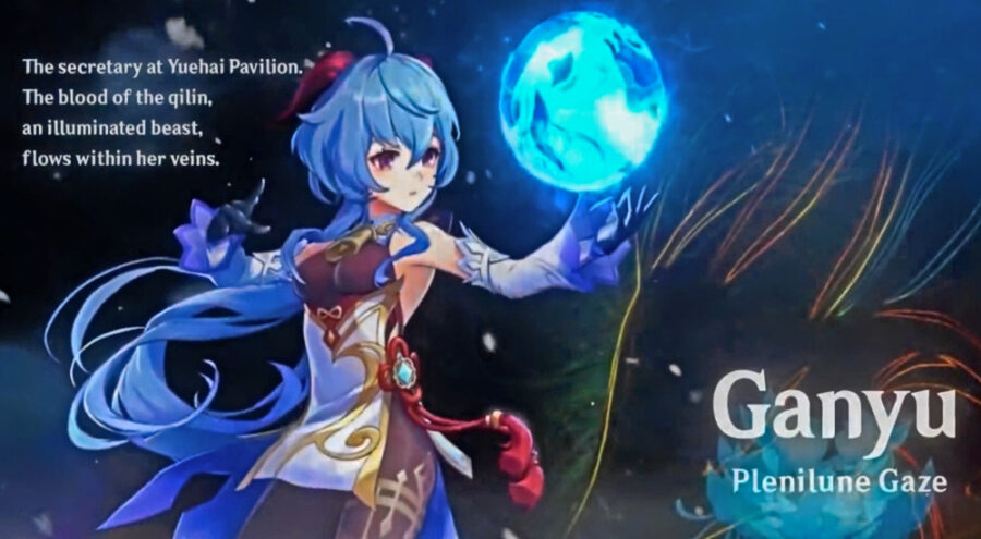Скриншот геймплейного трейлера Genshin Impact