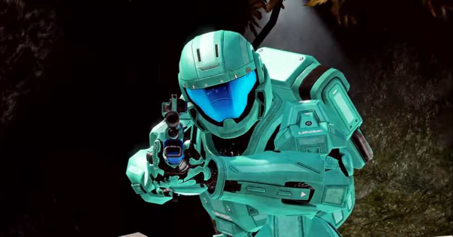 Screenshot of Halo: The Master Collection gameplay trailer