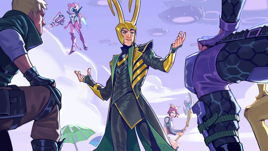 Loki’s Welcoming Loading Screen