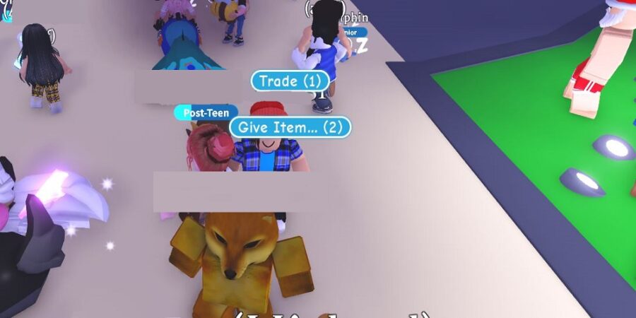 roblox adopt me trade