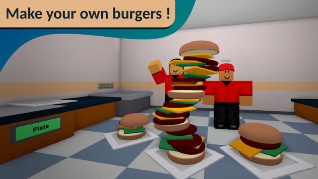 Cook burgers roblox секреты