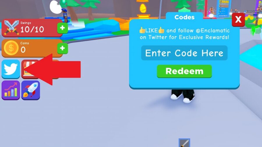 Ninja Simulator Code Input