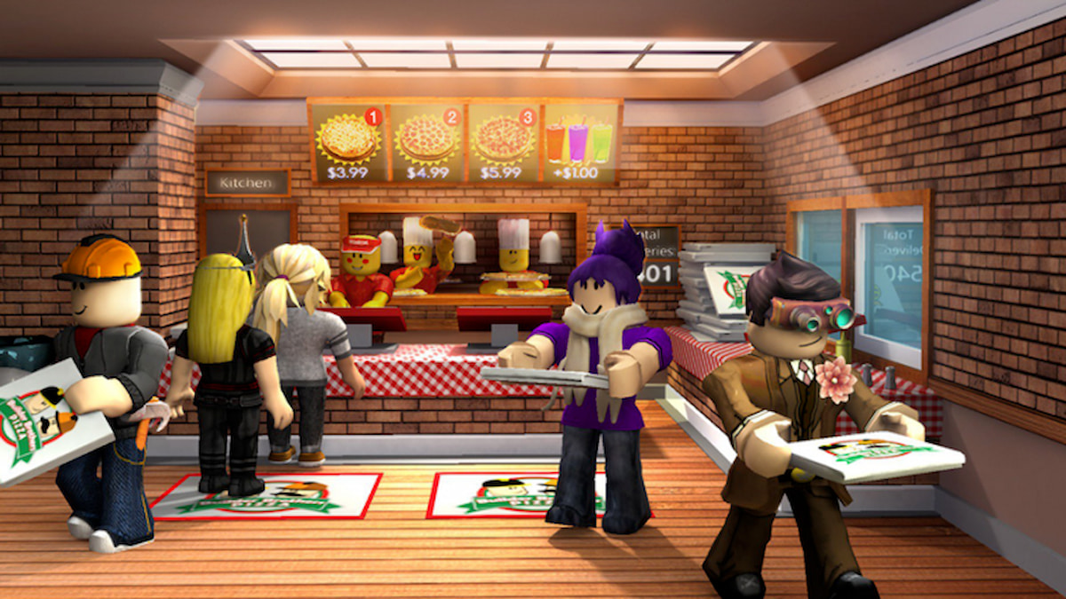 Roblox Work at a pizza place