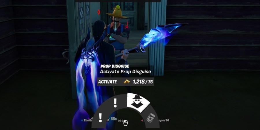 Wearing a Prop Disguise in Fortnite Chapter 2 Season 7l