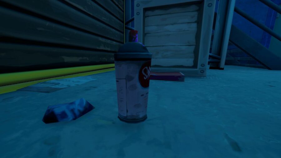 Where to Collect Spray Cans from Warehouses in Dirty Docks or Garages