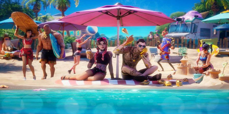 Ice Cream Social Loading Screen