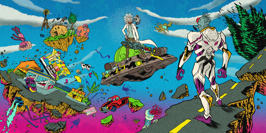 The Rickiverse Loading Screen