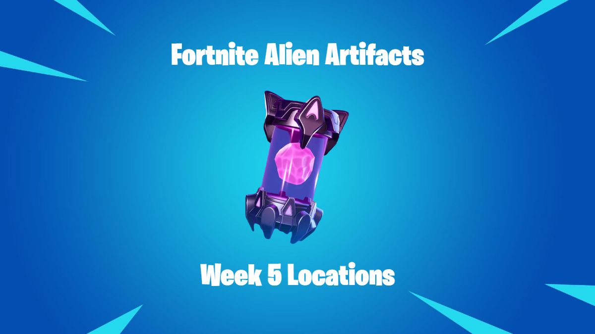 Where to Find the Alien Artifacts in Fortnite Chapter 2 Season 7 Week 5