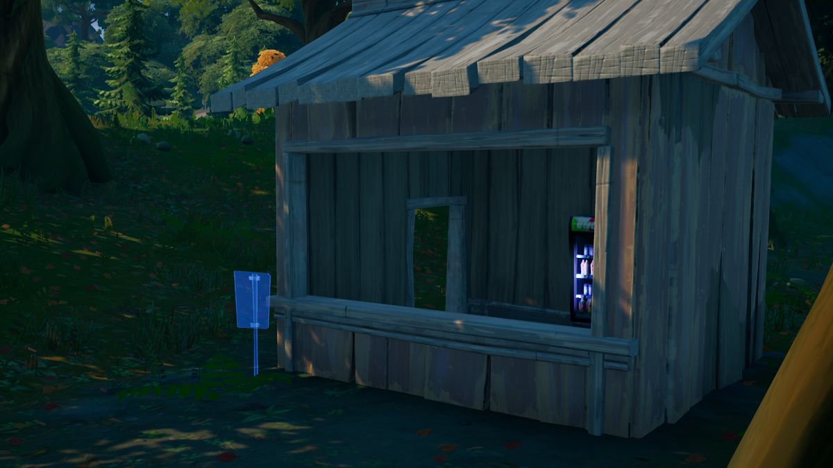 A Missing Person Sign in Fortnite.