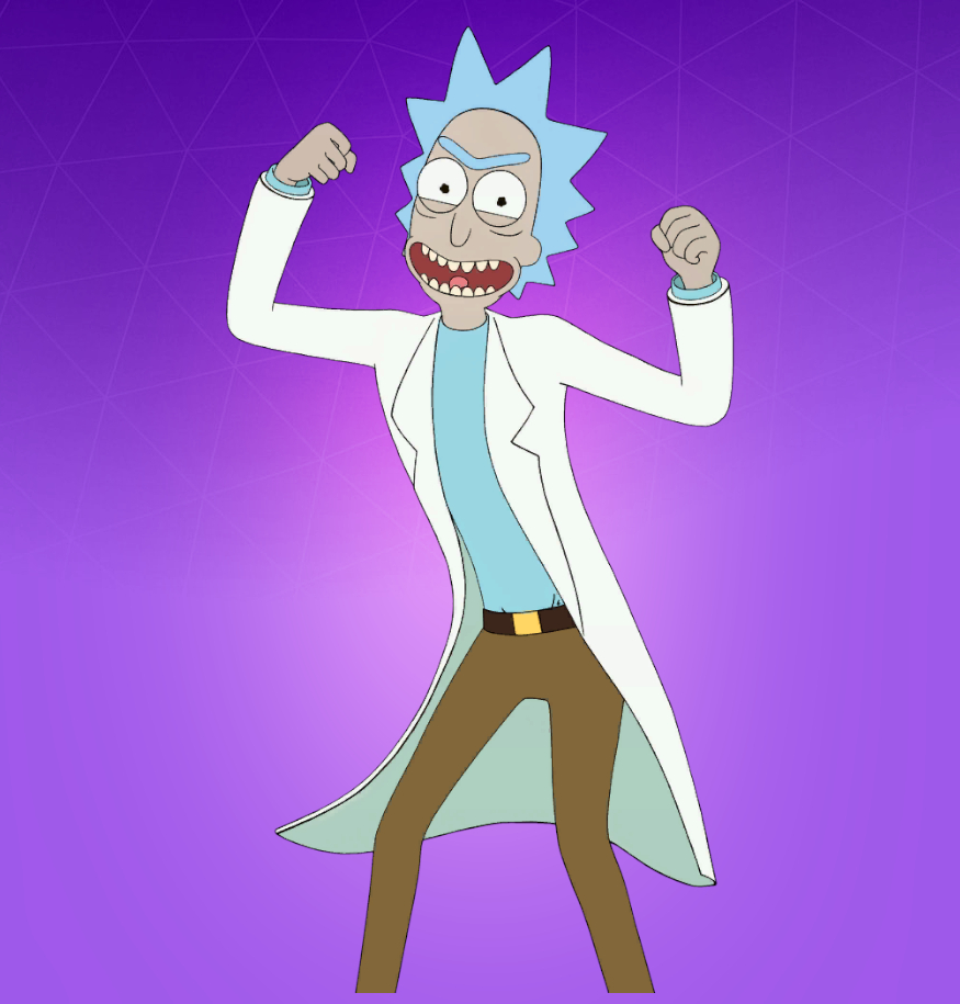 Fortnite Rick Sanchez Skin Character, PNG, Images Pro Game Guides